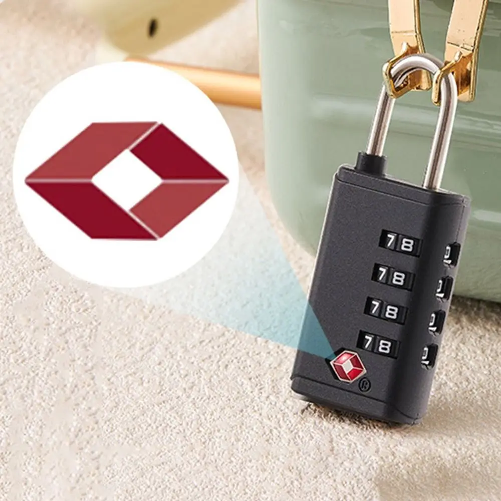 TSA 3 /4 Digit Combination Lock Anti-theft Security Tool Cabinet Padlock Customs Password Lock for Travel Luggage Protect cabinet safety lock mini padlock security padlock travel padlock luggage padlock cabinet lock digit combination lock combination lock