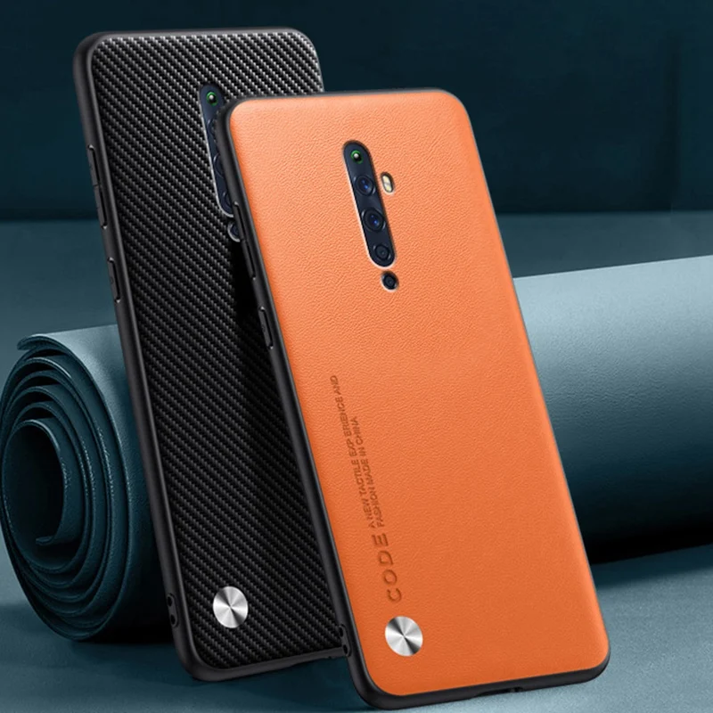 Luxury PU Leather Silicone Protection Phone Case – Premium Design Cover