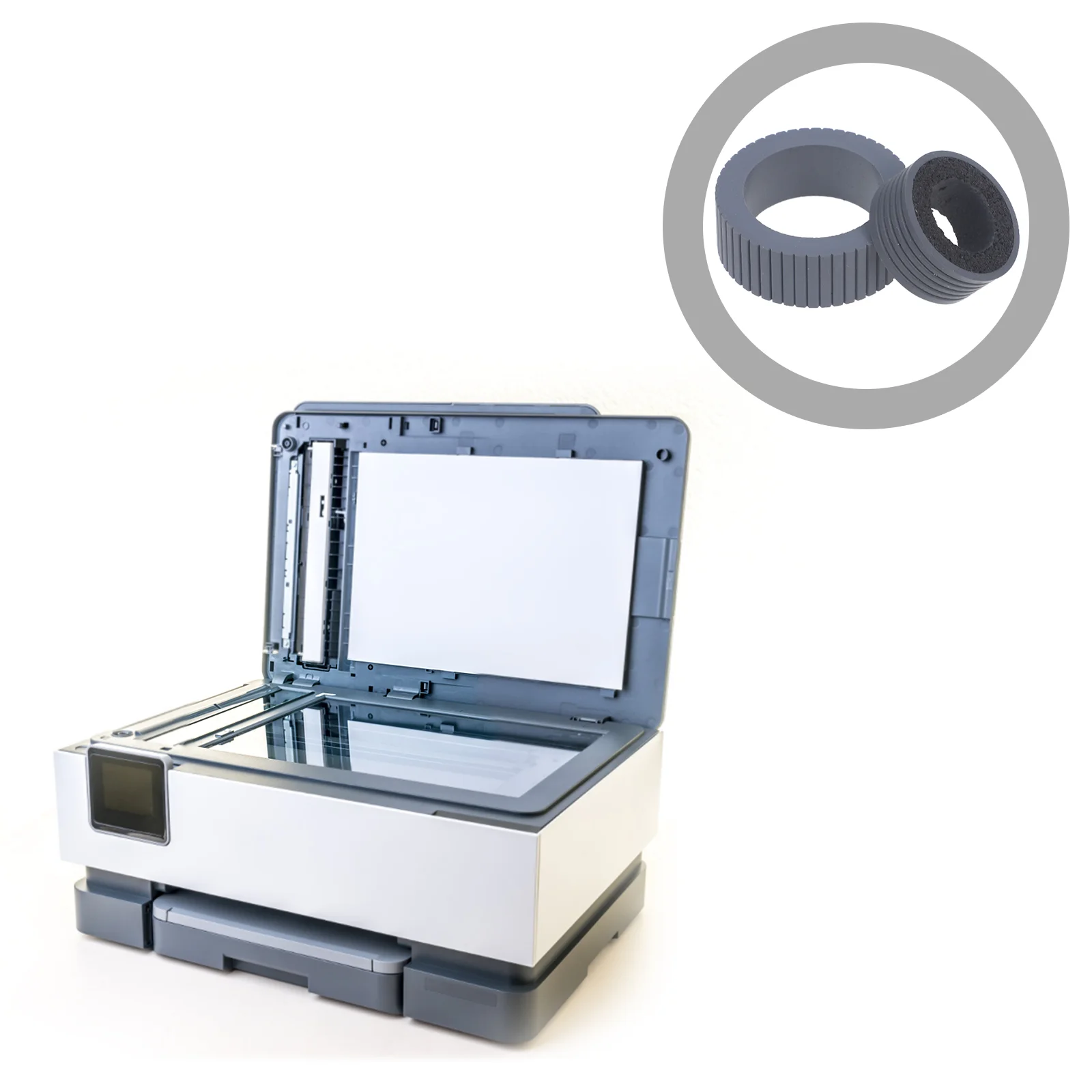 

4Pcs Scanner Roller Pager Scanner Roller Pager Accessory Scanner Accessories Scanner Parts