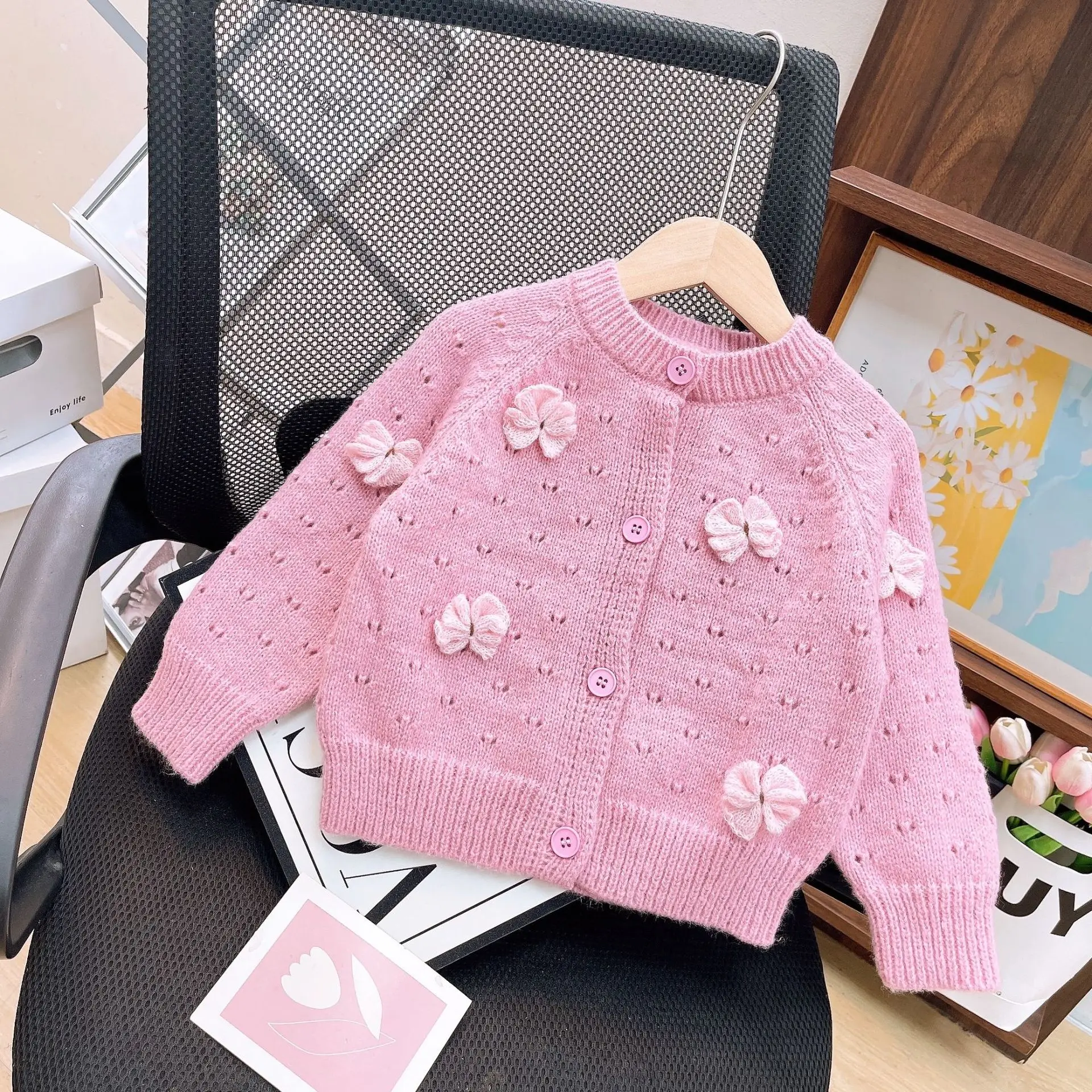 Floral Sweater Dress Set 2