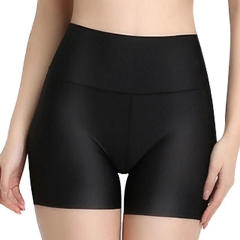 Women's Safety Pants Thin Section Seamless High-waist Outerwear Tight Sports Bottoming Shorts Under Skirt Panties Underwear safety shorts,workout shorts,high waist shorts,safety pants