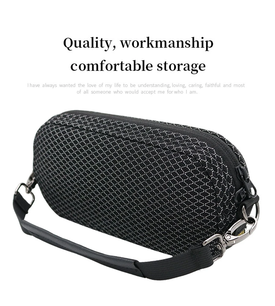 Portable Speaker Bag for OHAYO S6 Speaker Sound Permeable Bags S6 Outdoors Travel Carrying Transparent Case