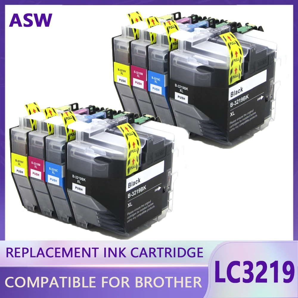termometer basen fritid Lc3219 Lc3219xl Ink Cartridge For Brother 3219 3217 Mfc-j5330dw J5335dw  J5730dw J5930dw J6530dw J6935dw 3219xl Lc3217 Lc3217xl - Ink Cartridges -  AliExpress