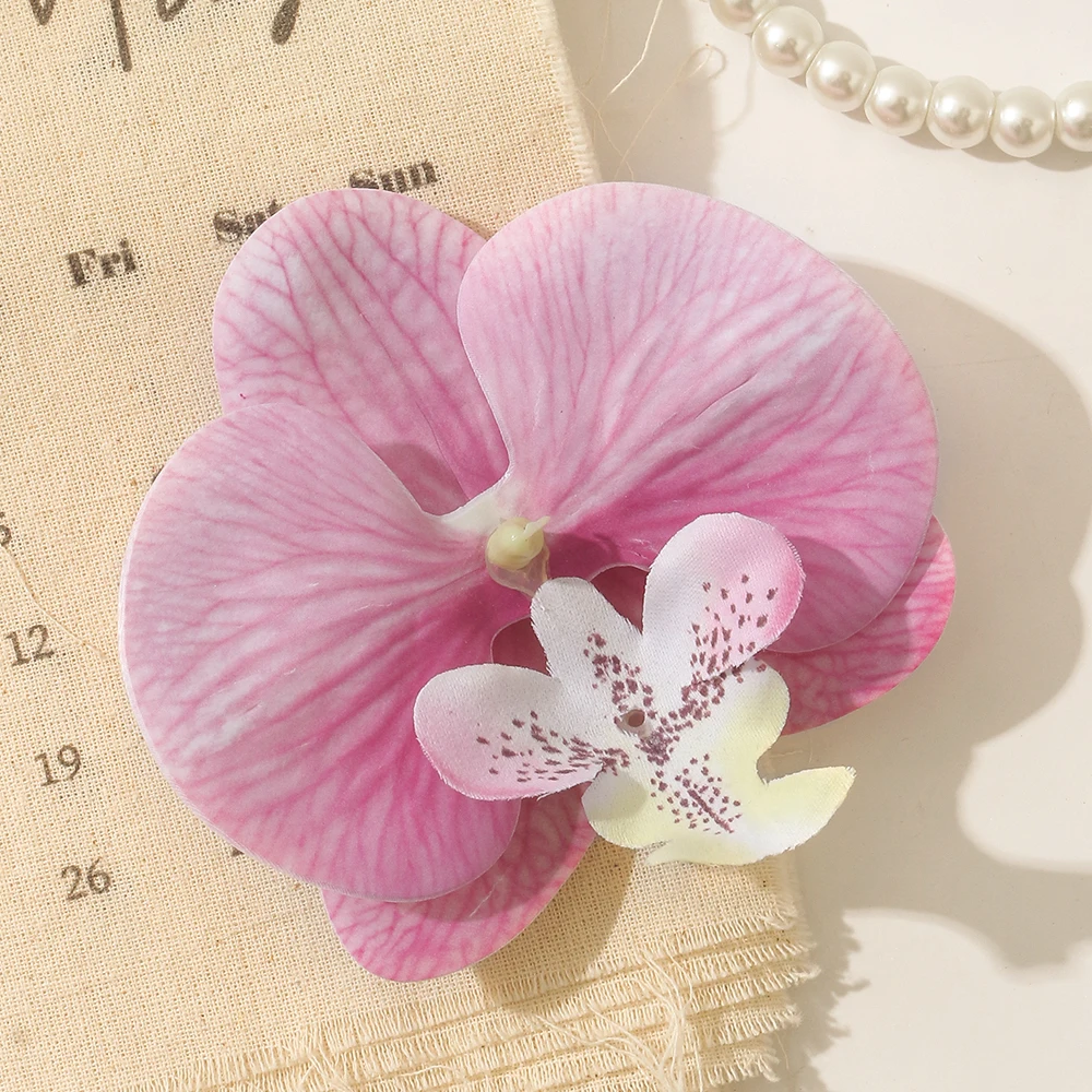 Elegant Butterfly Orchid Artificial Flowers Set - Perfect for Home Decor, Weddings, and Creative DIY Accessories