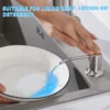 Sink Liquid Soap Dispenser Extension Tube Kit Black/White Built-in Emulsion Pump Head Silicone Tube Bathroom Kitchen Cleaner 4
