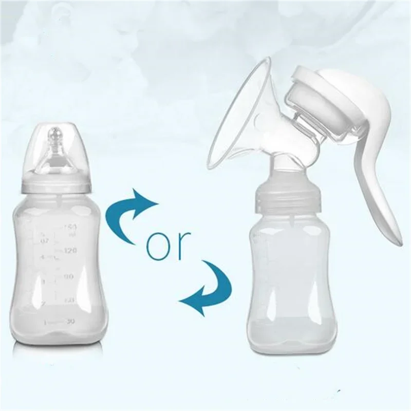 Manual Breast Pump Powerful Baby Nipple Suction Feeding Milk Bottles Breasts Pumps Bottle Sucking Hand-type Baby Breast Pump breast pump