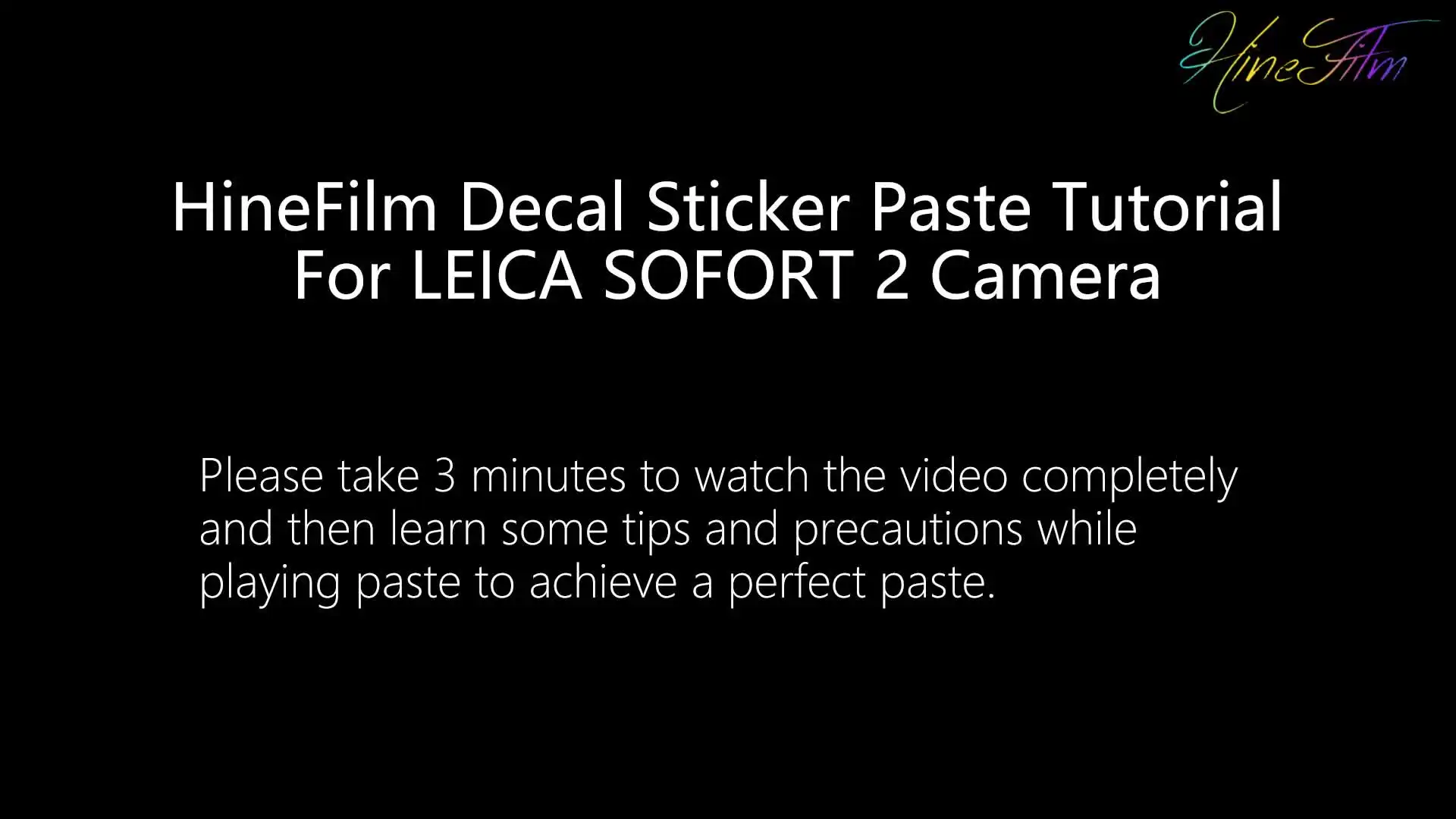 Наклейка Hinefilm Skin для Leica Sofort 2