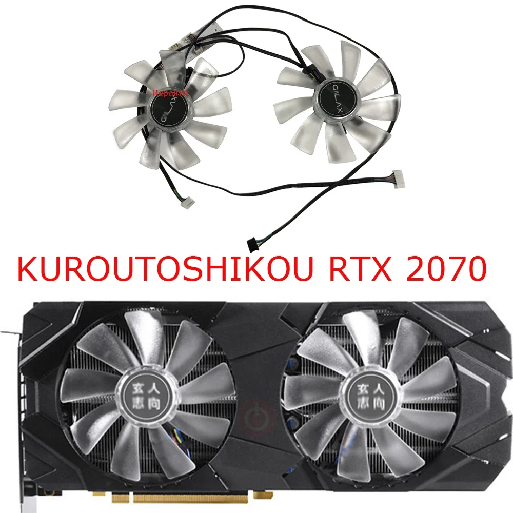 

2Pcs/Set,FY10015M12LPA,Video Cards Fan,For KUROUTOSHIKOU RTX2060 SUPER GALAKURO Gaming,For KUROUTOSHIKOU RTX 2070 8gb