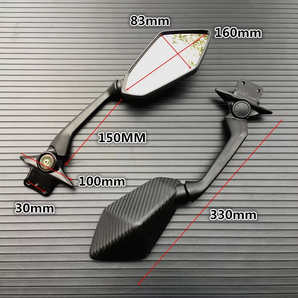 Motorcycle Mirrors Side mirror For Yamaha TMAX 530 Rearview mirror T-MAX 530  2012-2019 3