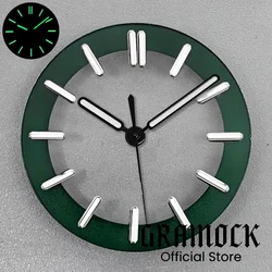 Transparent & Luminous Starry Night Watch Dial - 31.5mm/29mm - 29mm Miyota Mingzhu (Green 01)
