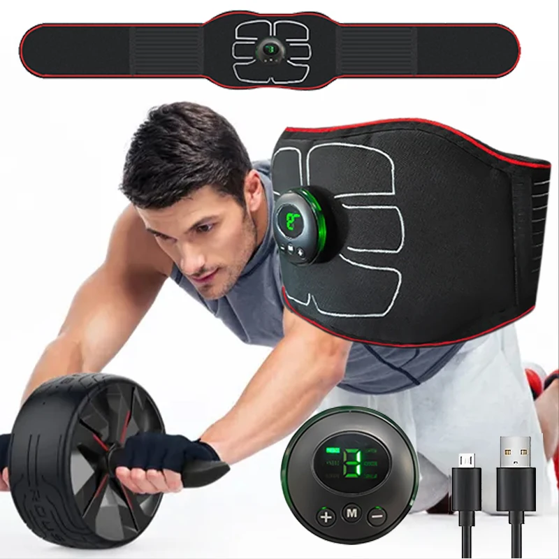 Shaping Waist Belt Body Slimming Massage Belt Exercise Assistance Equipment Fitness Portable Convenient and Easy to Operate