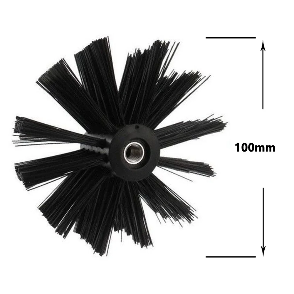 Eradicate Lint And Debris Build Up With 100/150mm Chimney Lint Remover Nylon Brush For Safe And Effective Cleaning