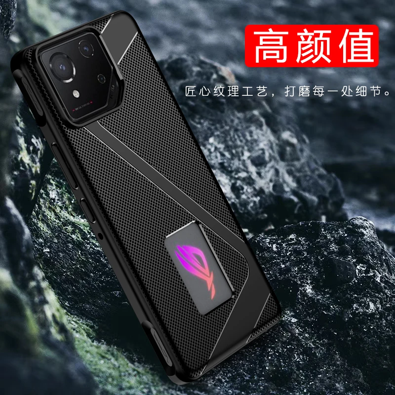 Ultra-Thin Matte Shockproof Silicone Case with Protective Back Cover