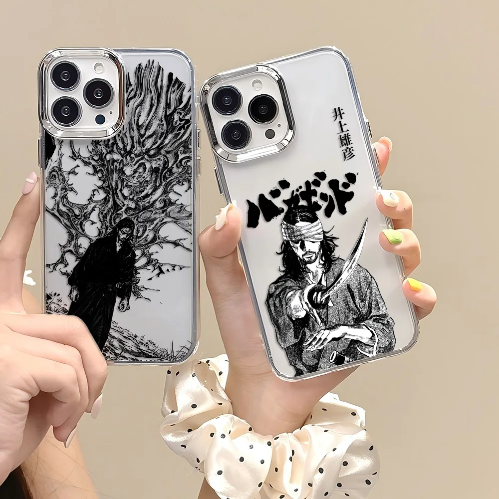 Hot New Vagabond Samurai Transparent Phone Case