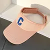 Men Women Summer Visor Hats Empty Top Designer C Golf Hat Fashion Sun Protection Caps New Arrival 4