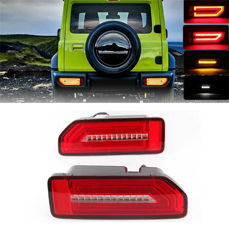 

Автомобильный задний фонарь с отражателем для Suzuki JIMNY 2019-2021 задний фонарь задний стоп-сигнал