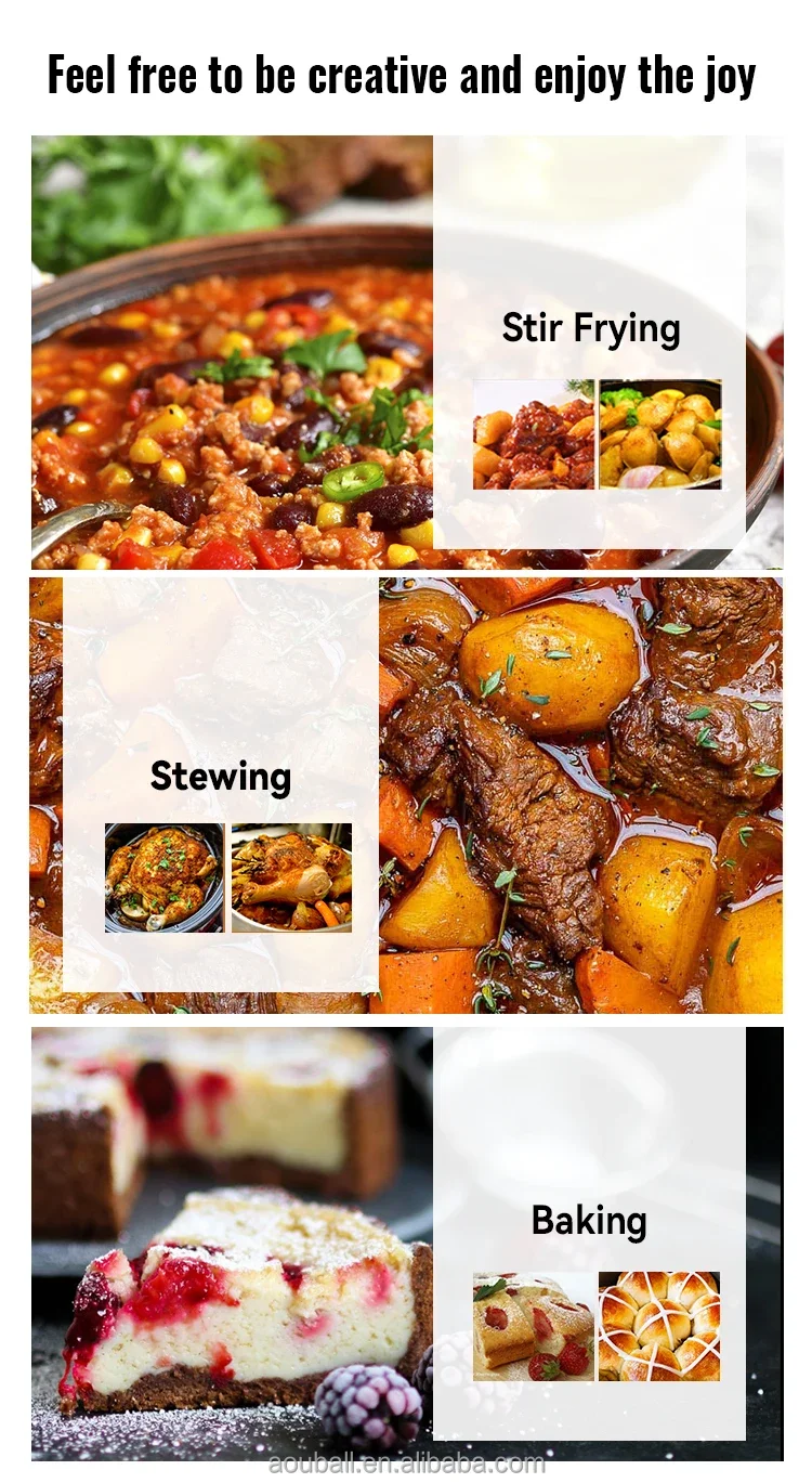 Household Fully Automatic Soup Electric Slow Cooker Automatic Slow Cooker