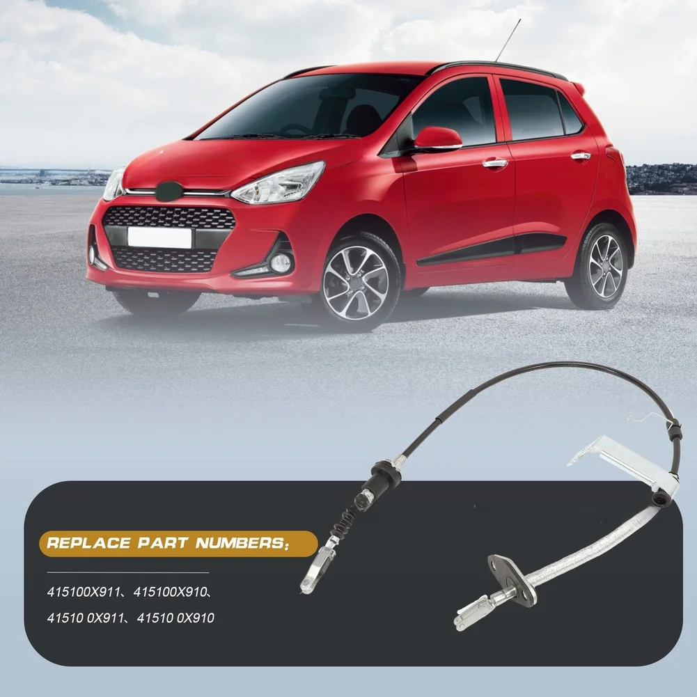 OEM 사양 클러치 케이블 415100X911 (현대 i10 1.0 1.2 1.2i 가솔린 해치백 2007년2017년형)
