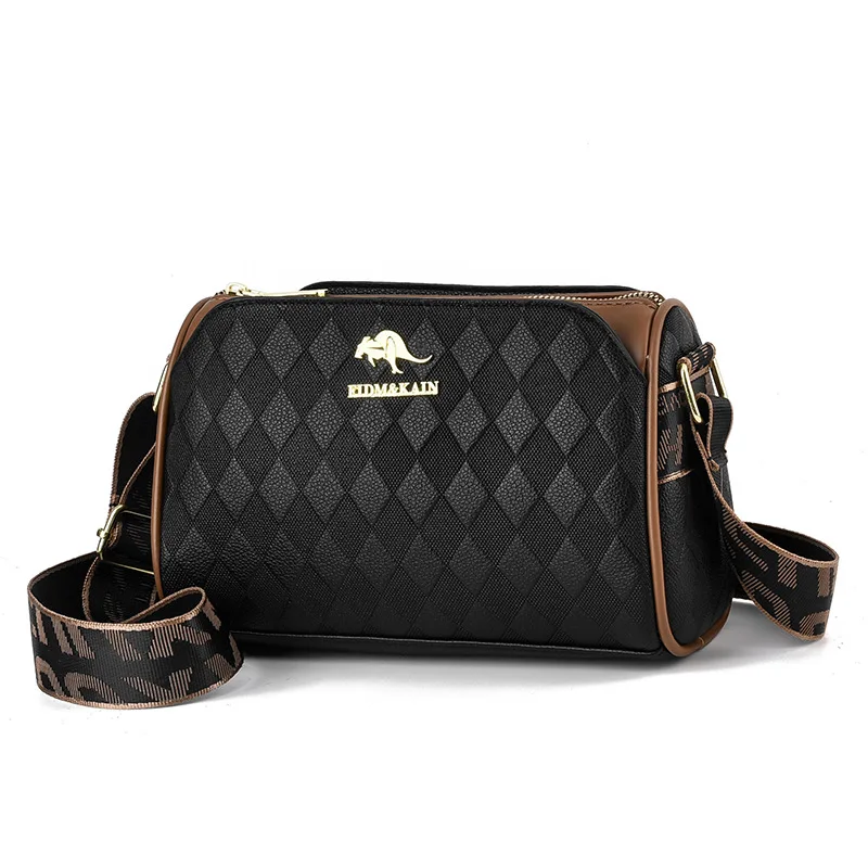 Mini-Umhängetasche im Vintage-Stil, Retro-Umhängetasche mit Klappe, modische Damenhandtasche und Sattel-Geldbörse_voghion.com