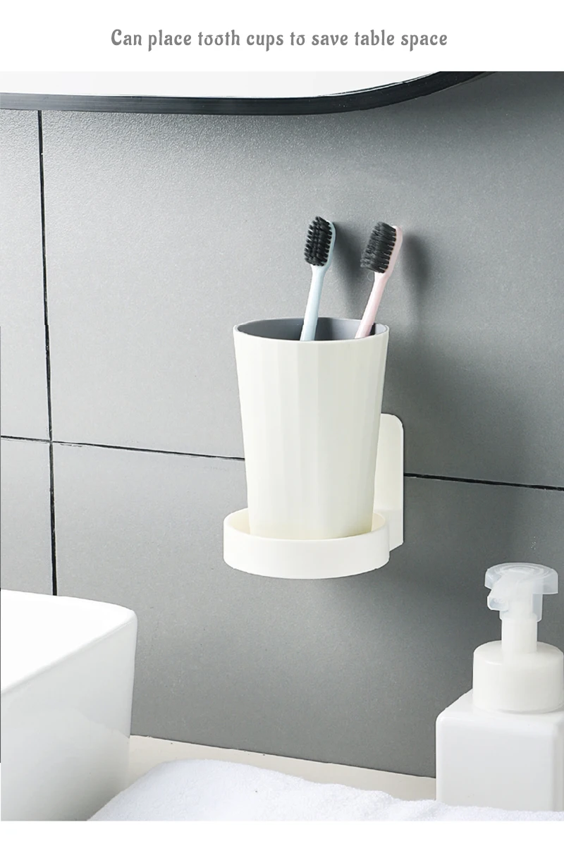 Description Picture 6 of itemSelf Adhesive Bottles Holder Tray Bathroom Storage Rack Wall Mounted Hand Soap Dispenser Tray Kitchen Spice Bottle Support