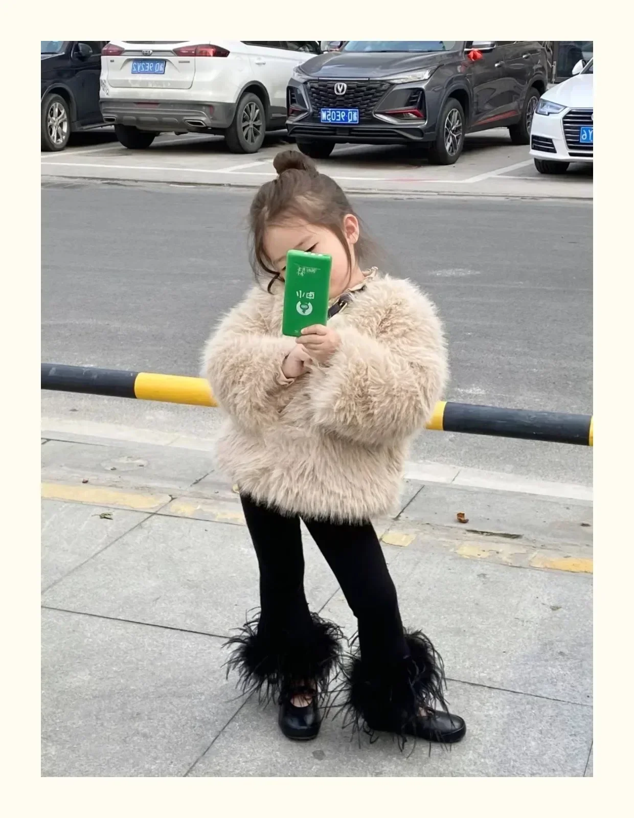 Girls’ Plush Thick Winter Coat 6