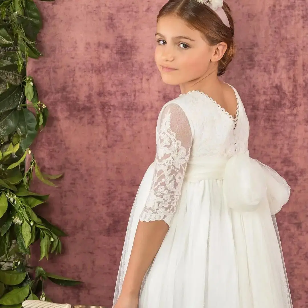 Vestidos de niña de flores