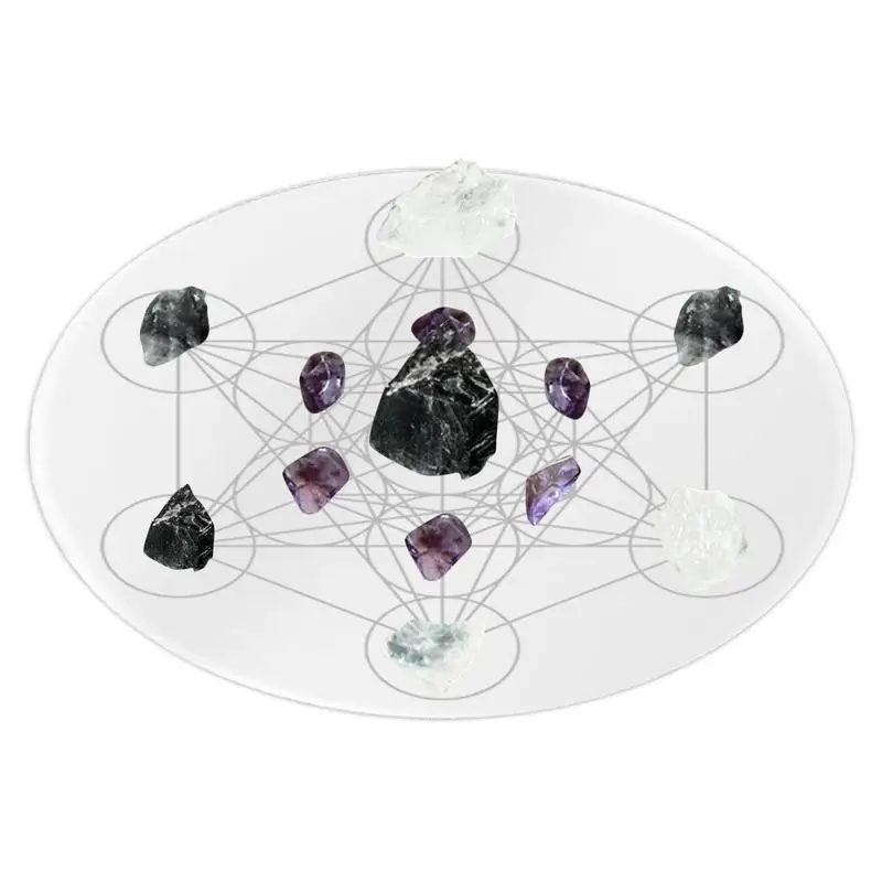 

Acrylic Pendulum Board Clear Hexagram Pendulum Board 8.7inch Pendulum Board Dowsing Divination Acrylic Pendulum Board Dowsing