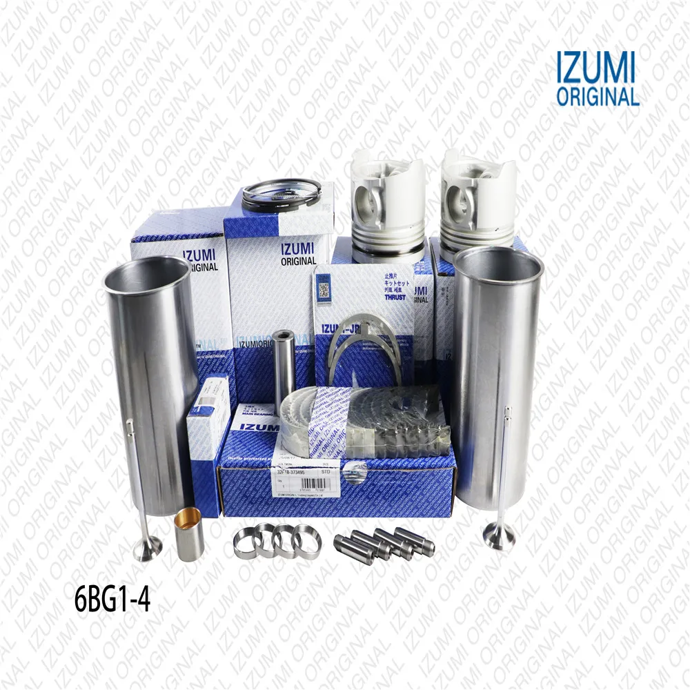

IZUMI ORIGINAL 6BG1-4 PISTON ASSY 6BG1 LINER KIT