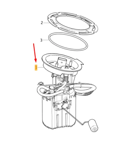 Unità Pompa Gruppo Modulo Pompa Carburante Originale Adatta Per Volvo Xc60 V60,V90,S60,S90,V90 Cross Country,V60 Cross Country 31355907