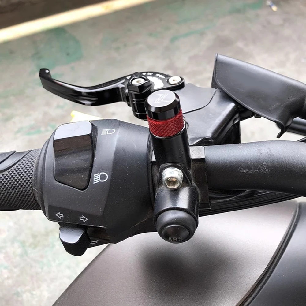 Motorcycle Mirror Motorcycle Mirrors Motorcycle Mirror Plugs For Kawasaki Z900 Z750 Z650 Z800 Z1000 Z400 Z1000SX Z900RS Z250 Z300 Motorcycle Mirrors Hole Plug Screws Caps Mirror Hole Cover
