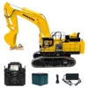 PC1250 RC Excavator 1/8 Hydraulic RC Excavator Metal Heavy Engineering Excavator Model Adult Remote Control Car Toy 1