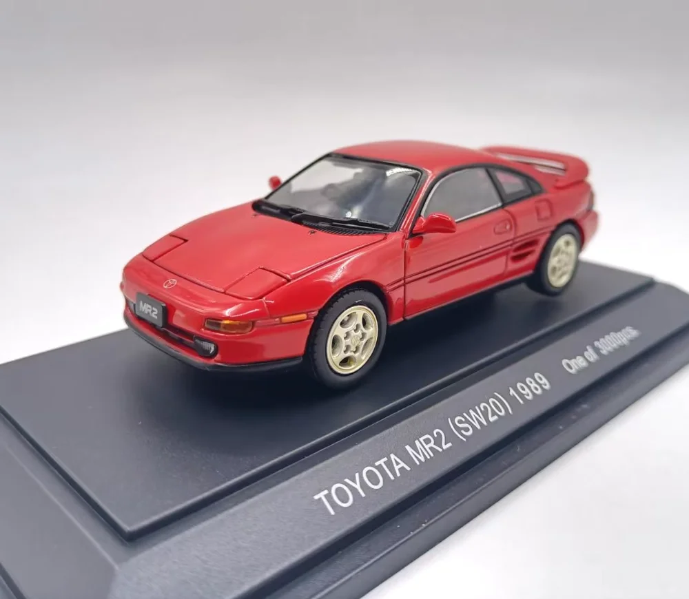 EBBRO トヨタ MR2 赤 模型 【おそらく絶版】 Ebbro 1:43 MR2 1989 Simulation Alloy Car Model Souvenir