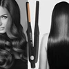 Professional Ceramic Flat Iron 2 in 1 Hair Straightener Short Hair Fluffy Pencil Hair Curler 5