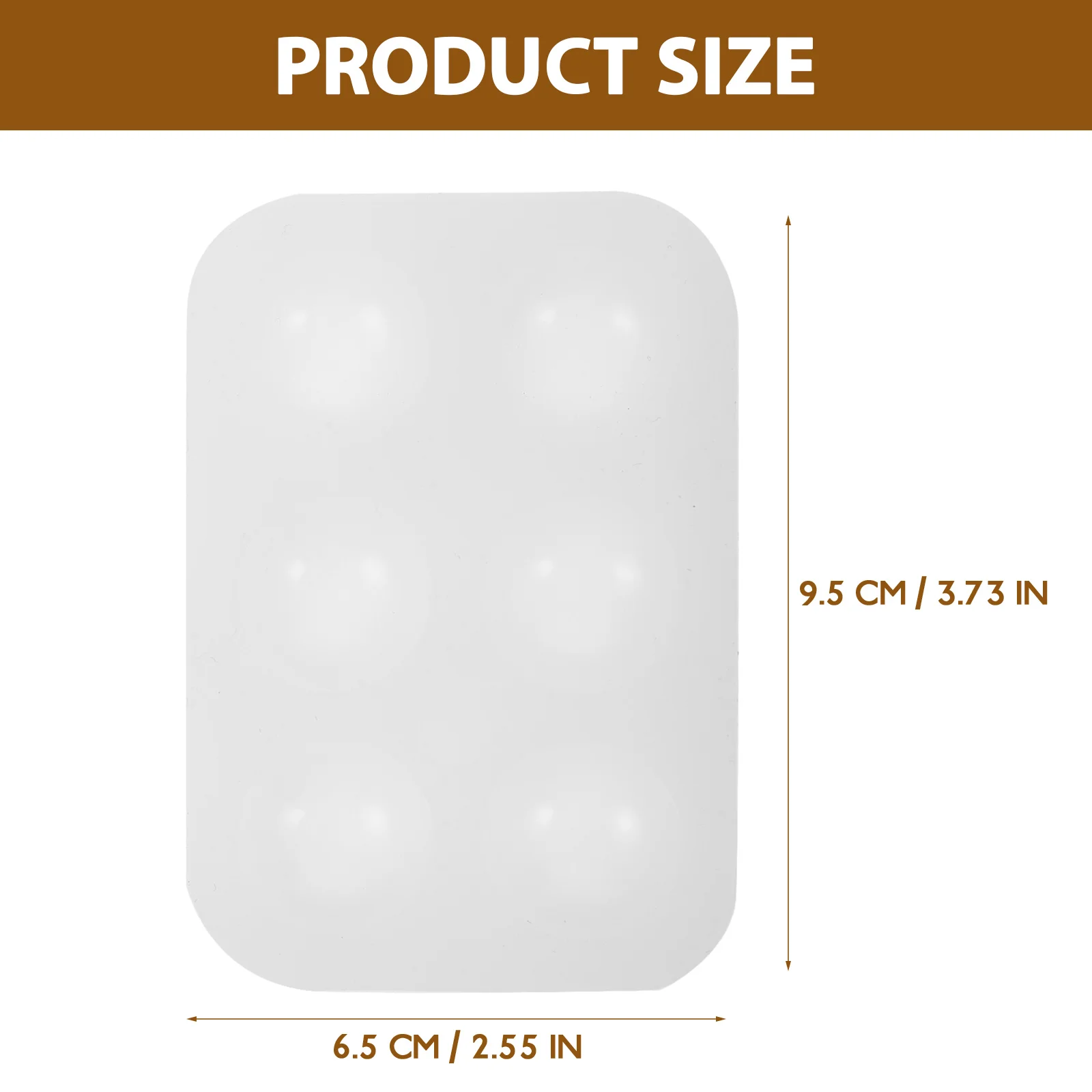 Six Holes Silicone Palette Watercolor Palette Empty Detailed Craftsmanship Reusable Long Life Small Pigment Easy Cleaning