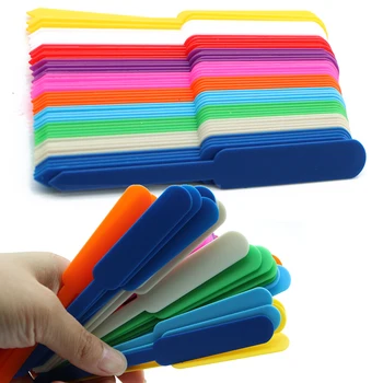 50PCS Waterproof Garden Plant Tags Plastic Labels for Flowe Herbs Bonsai Marker Pot Seedling Sign Mark DIY Planter Decor Tool