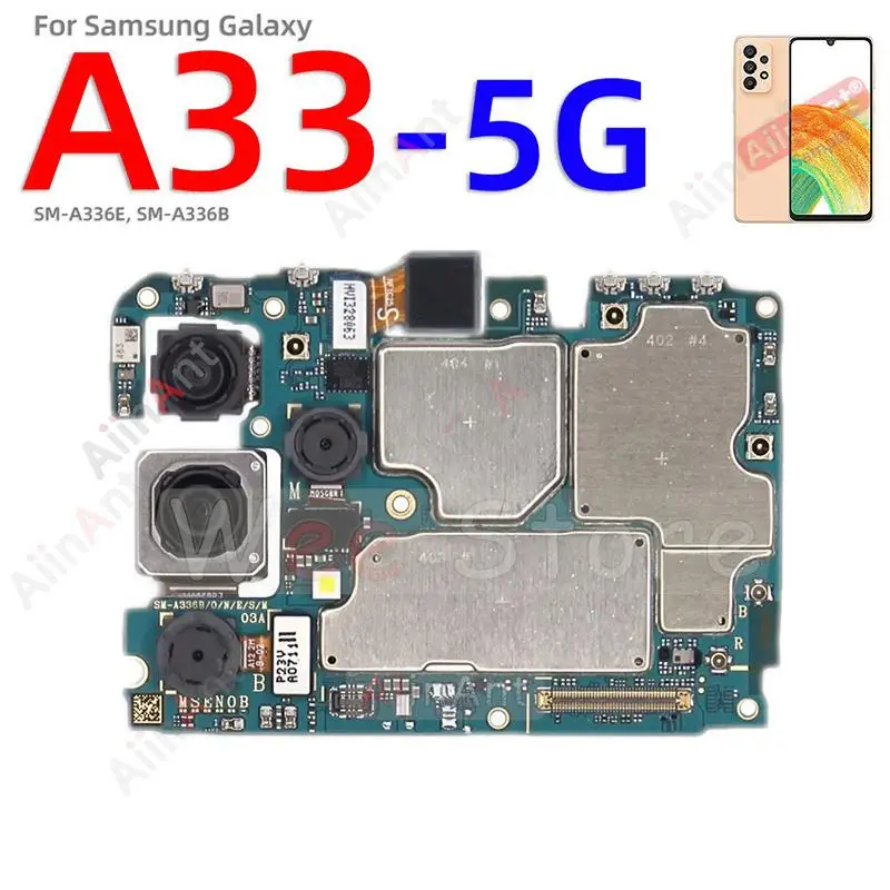 

Original Back Front Small Wide Macro Depth Main Rear Camera Flex Cable For Samsung Galaxy A33 5G A336B A336U
