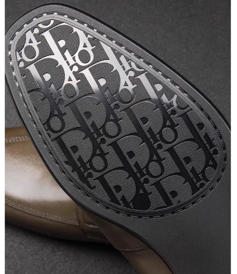 Lässige Sommerschuhe aus Leder 2024, Herren-Slipper aus echtem Leder mit einem Fuß, atmungsaktiv und modischem Business-Stil – Detail 20