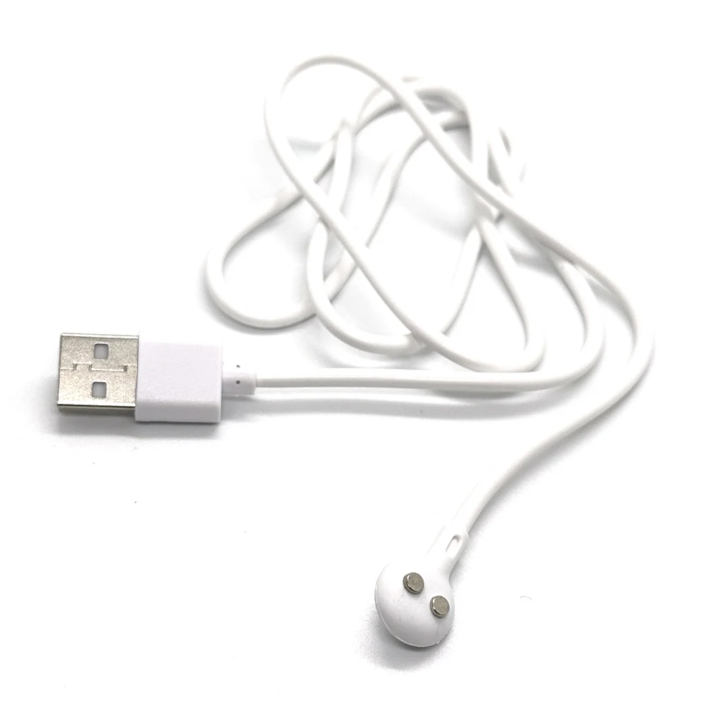 USB Charging Cable 1pcs 2Pin Magnetic 80cm for Beauty instrument