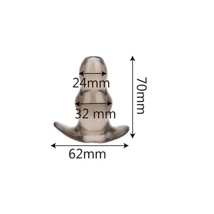 Hollow Anal Plug Speculum Enema Anus Dilator Butt Plug Prostata Massager Masturbation Anal Sex Toys For Woman Men Sex Products