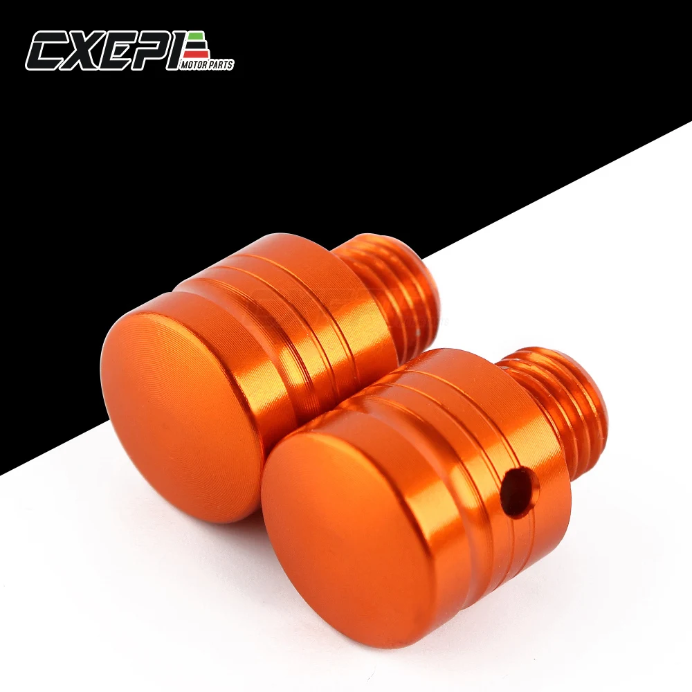 3 Pezzi M10X1, 25 Tappo Foro Specchio In Alluminio Per Ktm Duke 125 200 390 250 690 790 990 Smt 1090 1190 Adventure 1290 Super Duke Gt/R