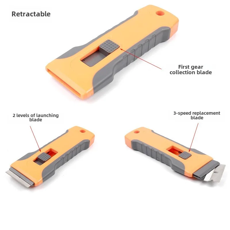 Razor Blade Scraper Car Glue Sticker Remover Window Glass Ceramic Oven Hob Cleaner Household Cleaning Tool