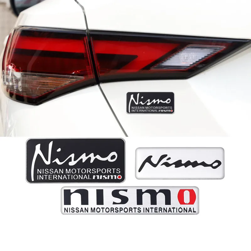 Car Sticker Auto Badge Emblem Decal for Nissan Nismo Logo Almera Tiida Sunny QASHQAI MARCH LIVINA TEANA Skyline Juke X-TRAI Note |