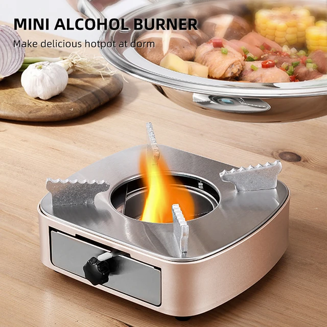Outdoor Alcohol Stove Burner Stainless Steel Camping Stove Portable  Cookware Stove Burner For Barbecue Hotpot Outdoor Cooking - Cooktops -  AliExpress