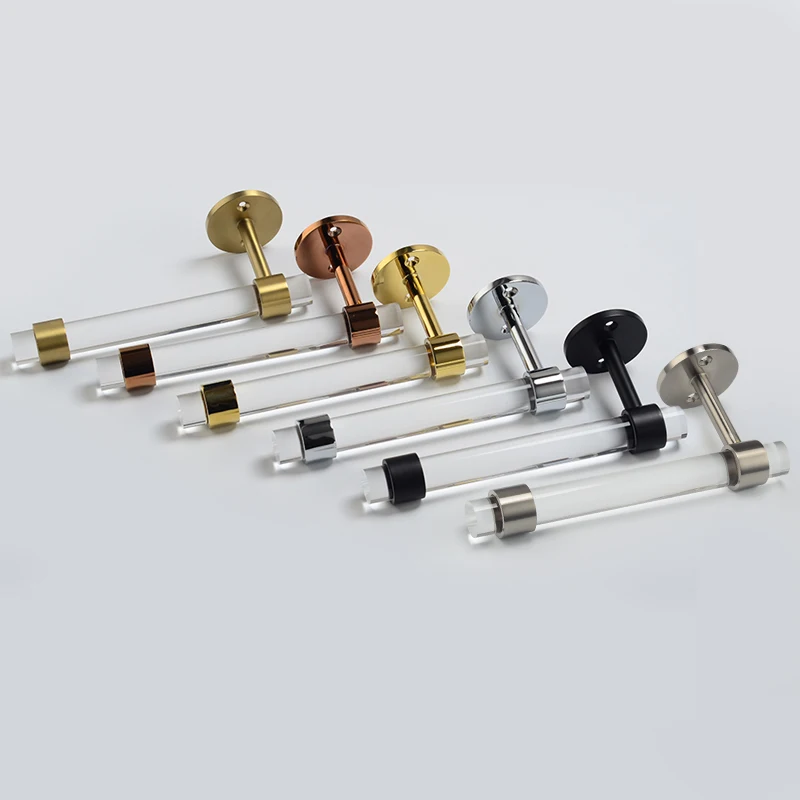 Toilet Paper Holder Wall Mount Tissue Roll Hanger 304 Solid Brass Bathroom Accessories Zirconium Gold Rose Gold