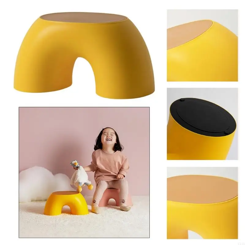 W3JA Step Stool for Kids,Plastic Step Stool for Toddler Potty Training Non-Slip