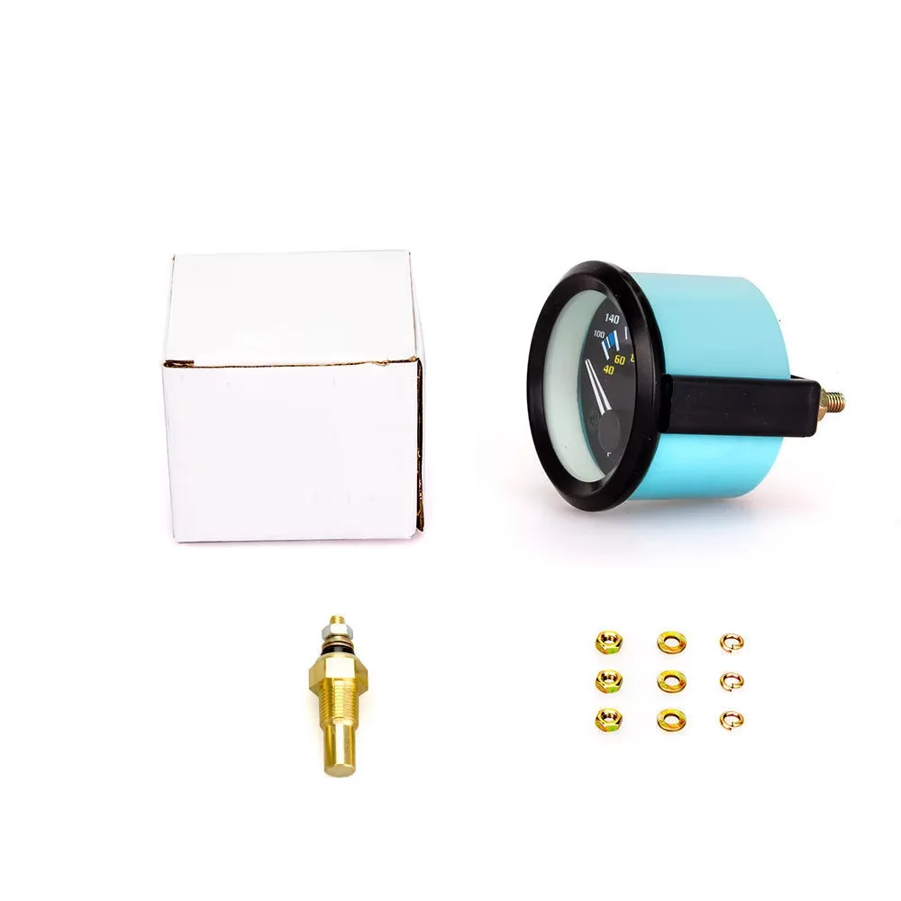 Universal 52mm Water Temperature Gauge 12V, 40-120°C Range
