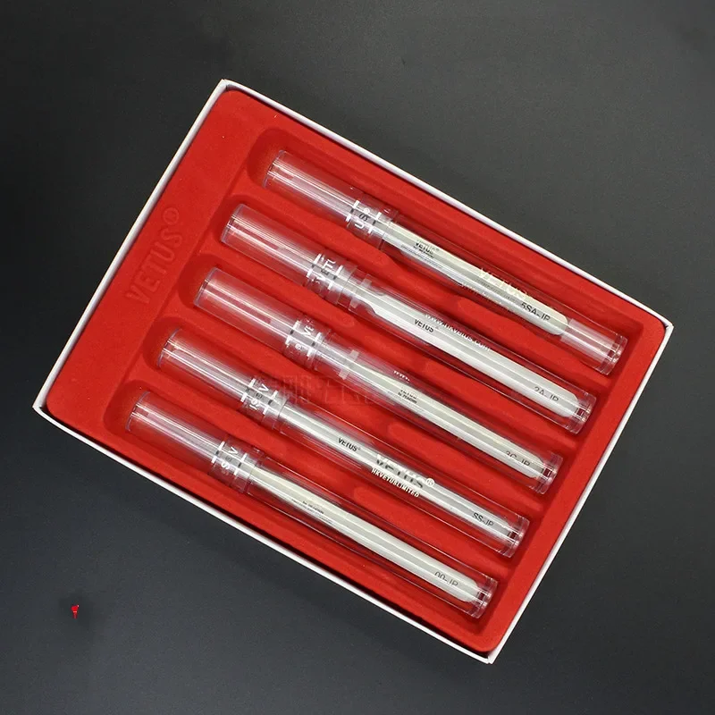 100% Original VETUS JP Series Premium Tweezers for Eyelash Extensions Anti-static Hyperfine High Precision Makeup Pinzas 5