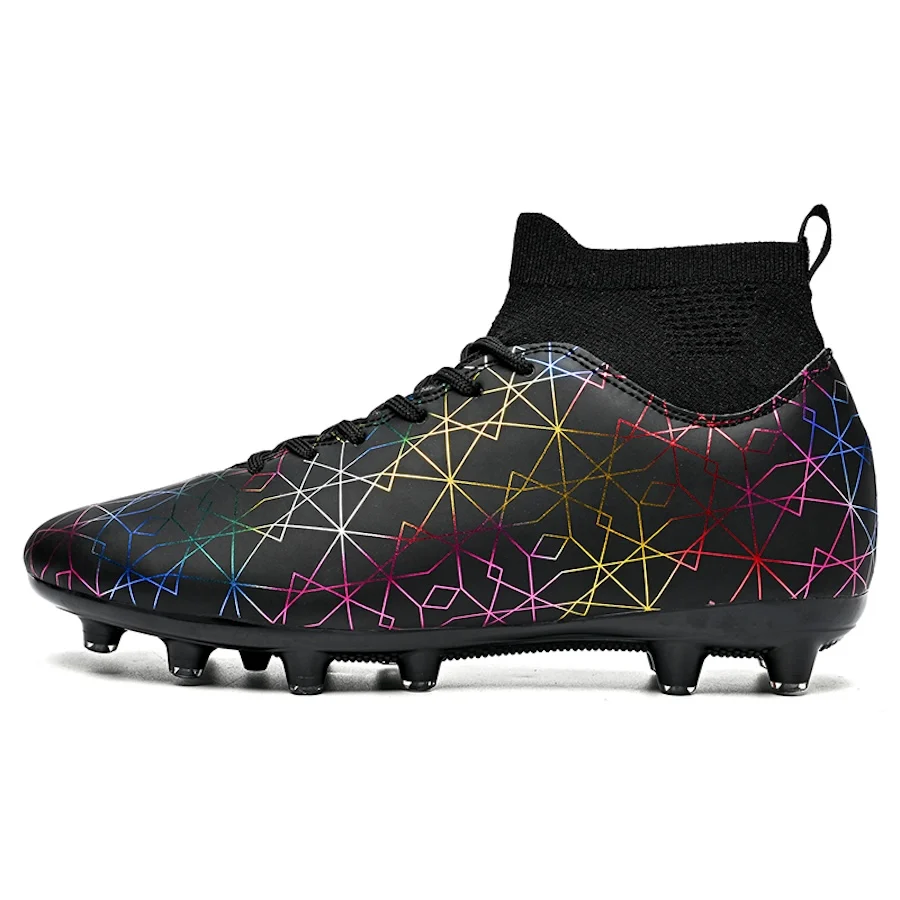 Neu Männer Professionelle Fußball Schuhe FG Training Fußball Stiefel Turnschuhe Lange Spikes Außen Bequeme_voghion.com