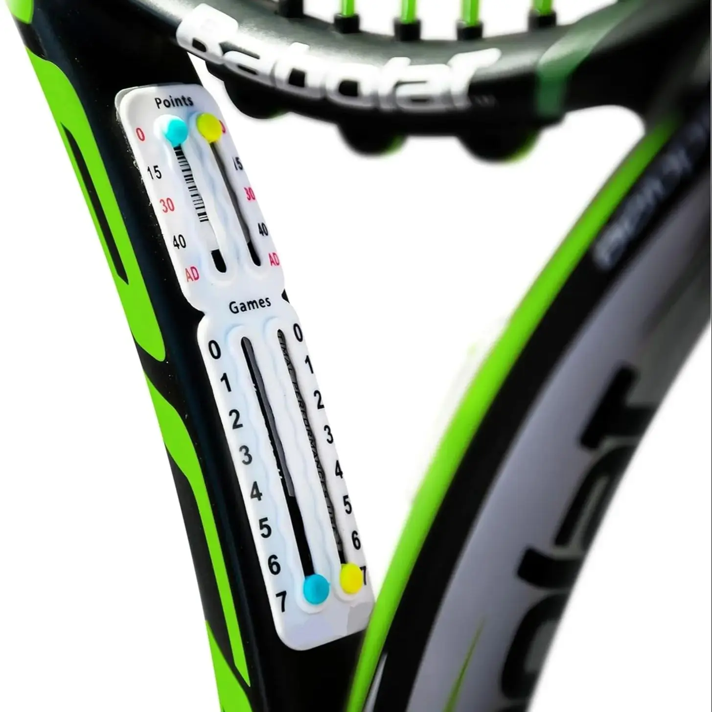 Description Picture 2 of itemTennis Score Keeper for Racket Padel,Tennis Racket Pickleball Scorekeeper,Small Score Board 1.9g Counter for Tennis Trainer