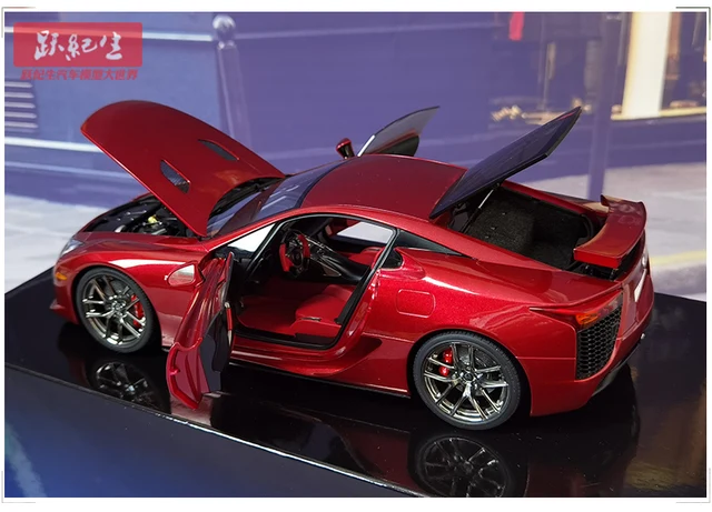 ミニカー Lexus LFA 1/18 AUTOart Unboxing of Lexus LFA 1:18 Diecast Model Car by AUTOart (4K